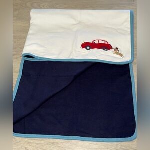 Gymboree Baby Blanket - Dachshund in Car
